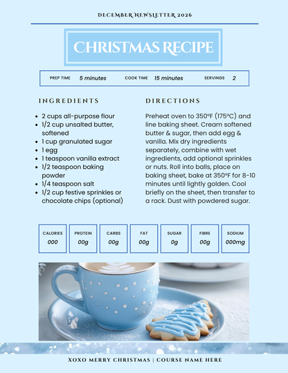 Blue Christmas Collection