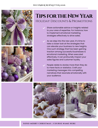 Purple Christmas Collection