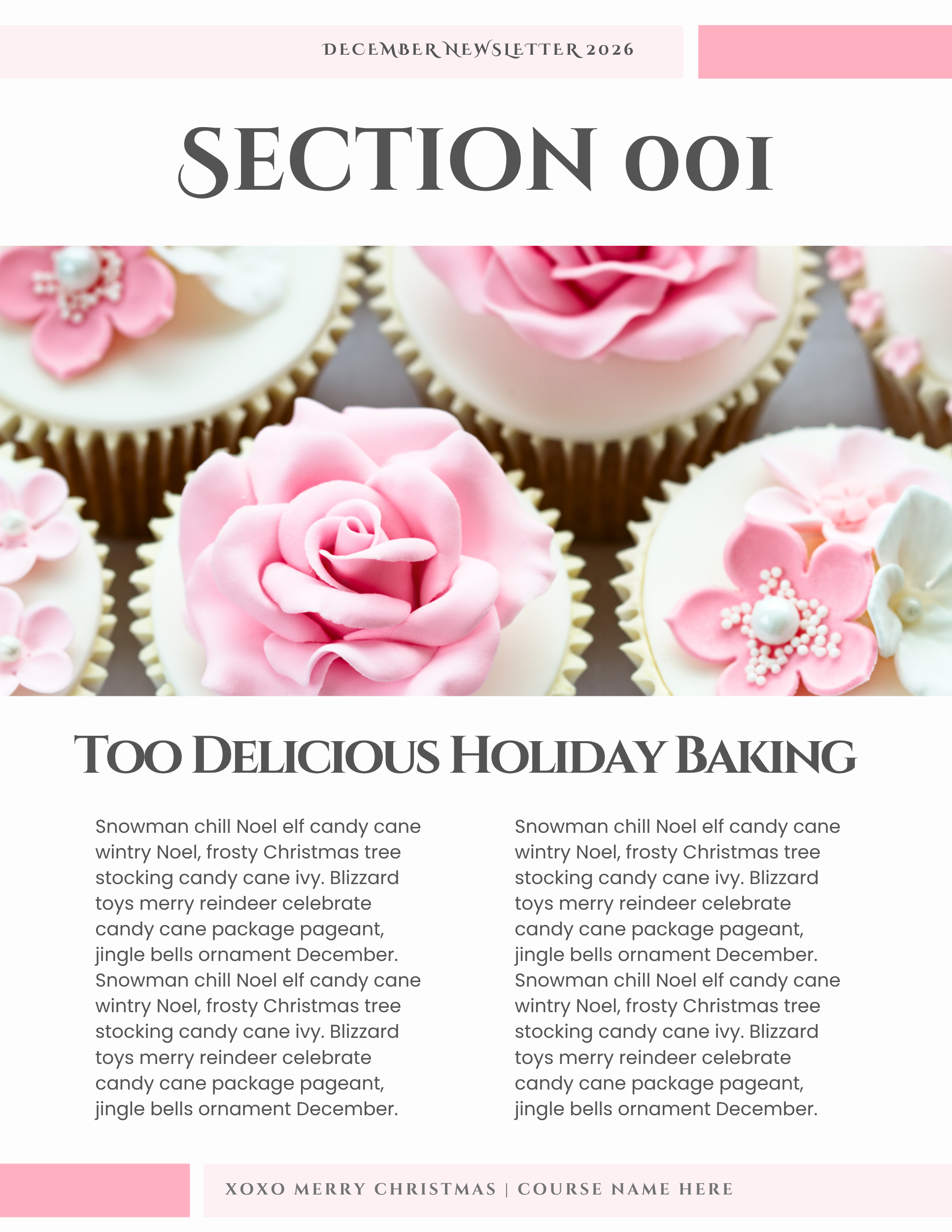 Pink Christmas Collection