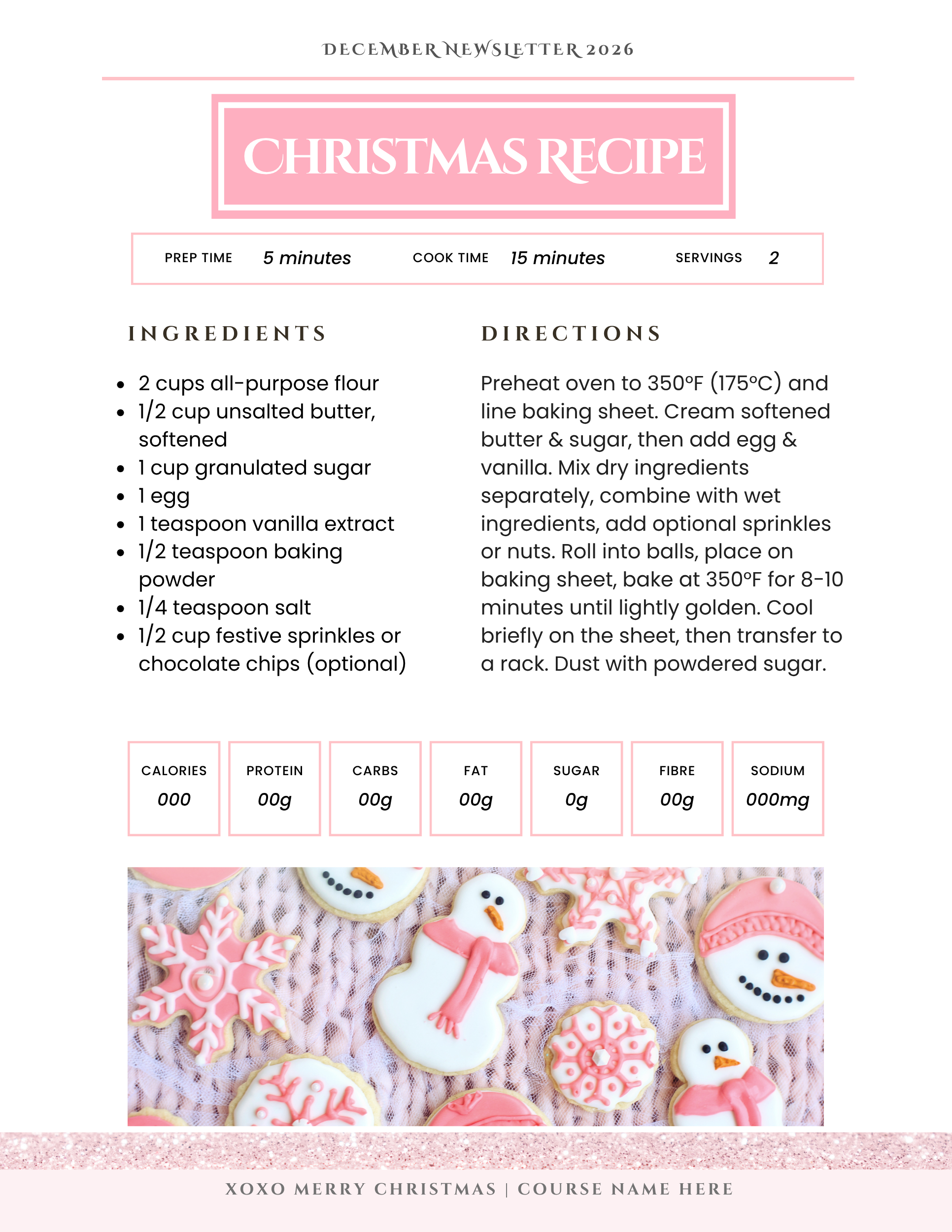 Pink Christmas Collection