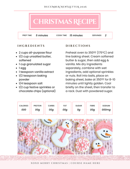 Pink Christmas Collection