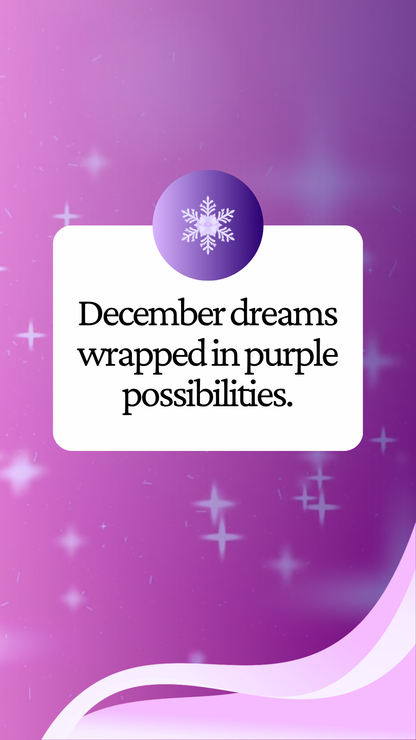 Purple Christmas Collection